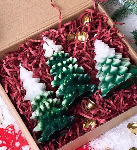 Long Scented Christmas Tree Candle - NexivoEdge