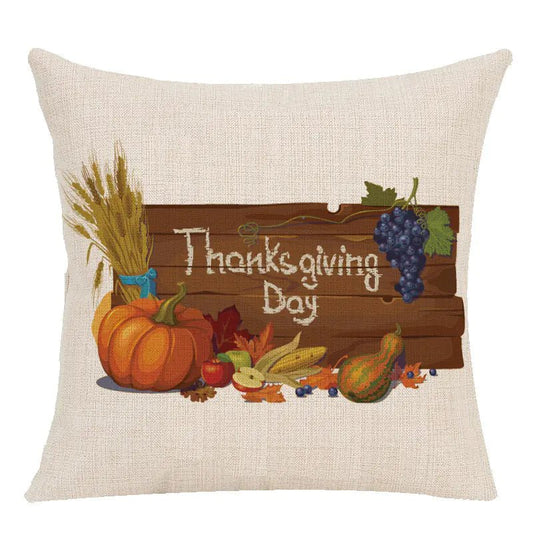 Maple Leaf Pattern Sofa Throw Pillow Cover - NexivoEdge