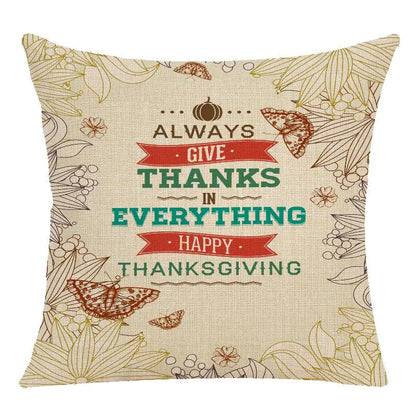 Maple Leaf Pattern Sofa Throw Pillow Cover - NexivoEdge