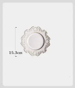 Elegant Baroque Porcelain Dinner Set NexivoEdge