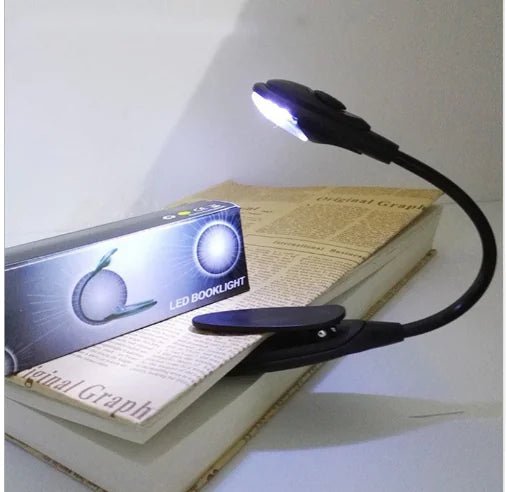 Night Light, Reading Light, Clip - On Book Light - NexivoEdge
