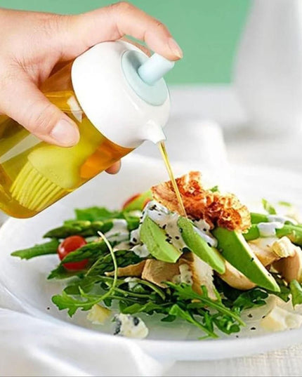 Plastic 2 In 1 Oil Dispenser 250 ml - Nexivo