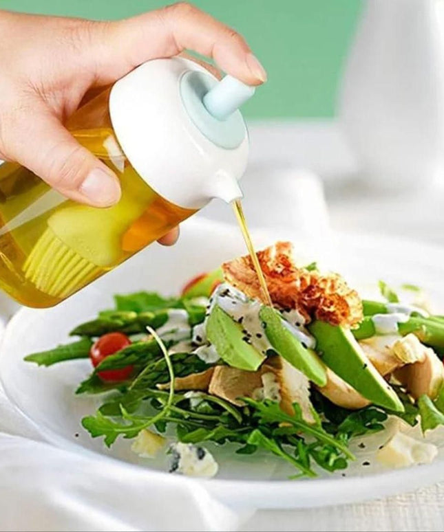 Plastic 2 In 1 Oil Dispenser 250 ml - Nexivo
