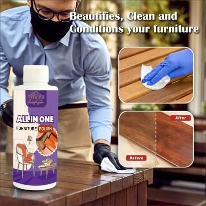 Polish Furniture Cleaner Shiner Floor Coating Paint Wood 100ML (Pack of 3) - NexivoEdge