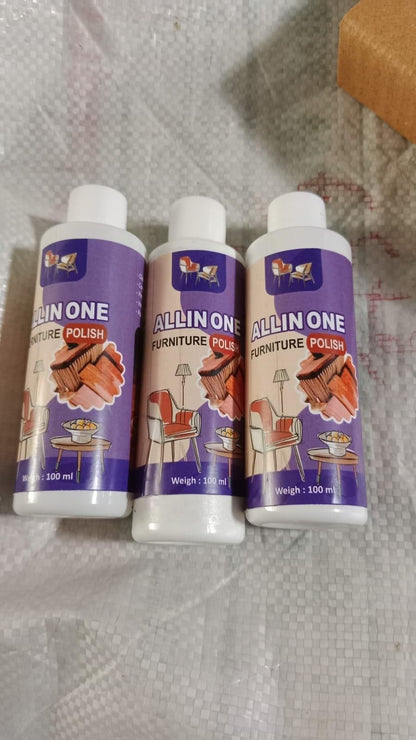 Polish Furniture Cleaner Shiner Floor Coating Paint Wood 100ML (Pack of 3) - NexivoEdge