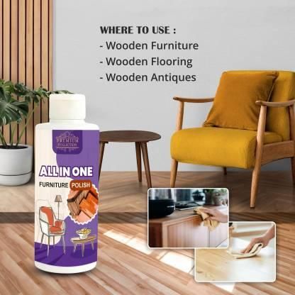 Polish Furniture Cleaner Shiner Floor Coating Paint Wood 100ML (Pack of 3) - NexivoEdge