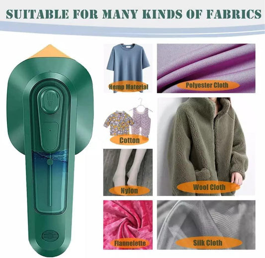 Portable Iron Travel Steamer for Clothes Mini Handheld Press Support Dry And Wet Ironing Small Size Irons Suitable for Outing & Home - Nexivo