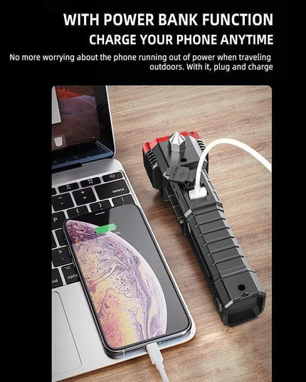 Portable Rechargeable Torch LED Flashlight - Nexivo