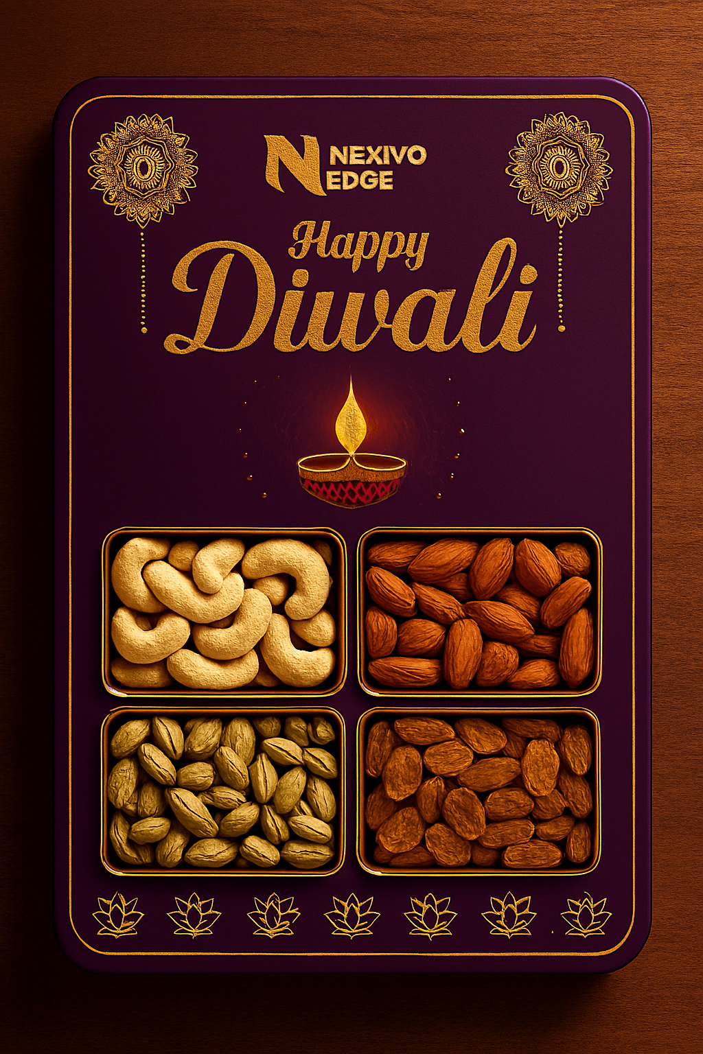 Premium Dry Fruit Gift Box 🌟 - NexivoEdge