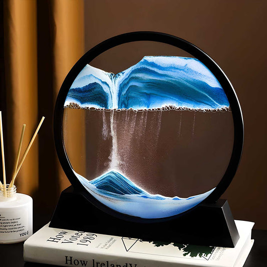 Relaxing Kinetic Sandscape Art Table Desk - Nexivo