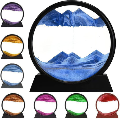 Relaxing Kinetic Sandscape Art Table Desk - Nexivo