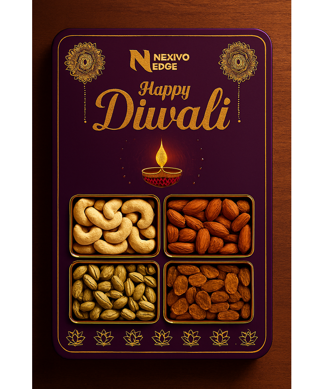 Premium Dry Fruit Gift Box 🌟 NexivoEdge