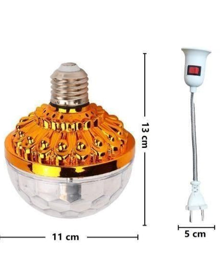 Rotating Magic Ball Light with Lamp Holder Set - Nexivo