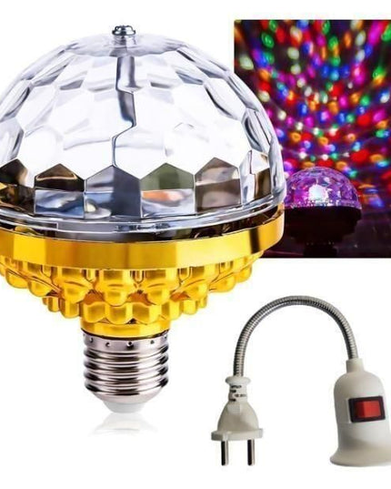 Rotating Magic Ball Light with Lamp Holder Set - Nexivo