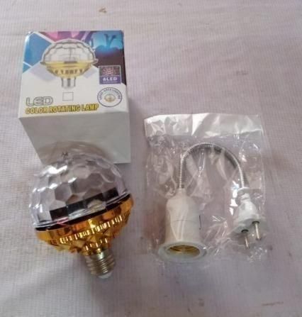 Rotating Magic Ball Light with Lamp Holder Set - Nexivo