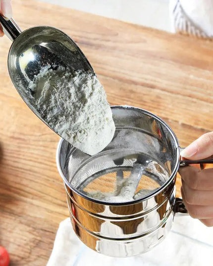 Stainless Steel Handheld Flour Sieve NexivoEdge