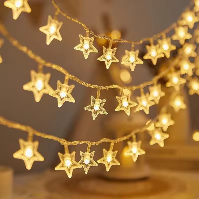 Serial String Star Lights for Decoration - Nexivo