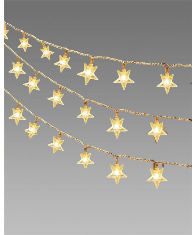 Serial String Star Lights for Decoration - Nexivo