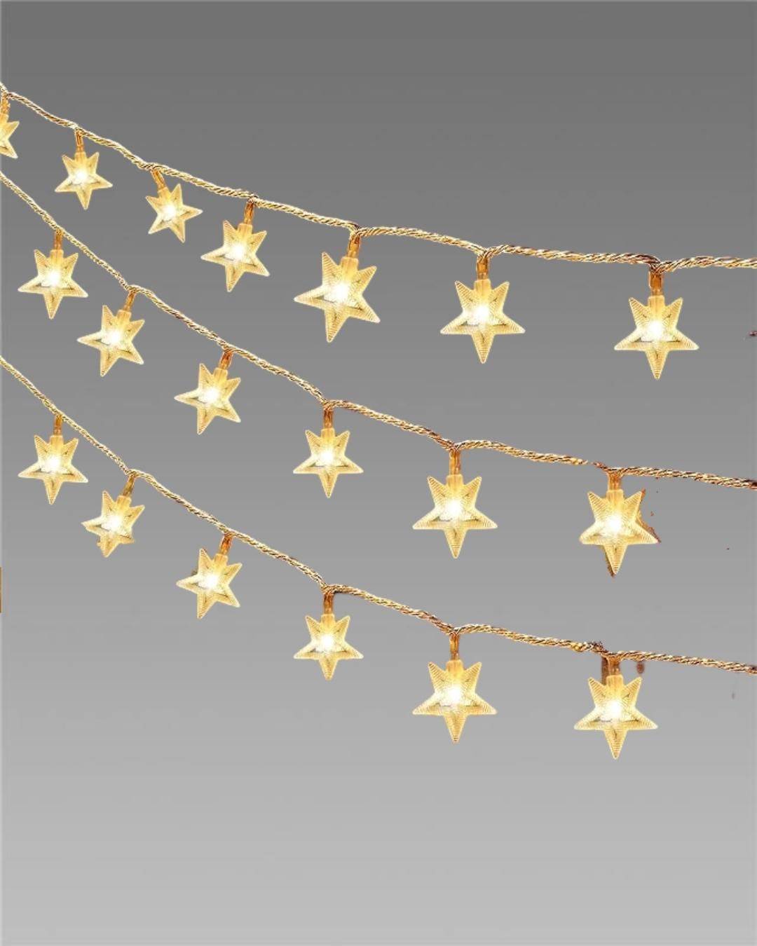 Serial String Star Lights for Decoration - Nexivo