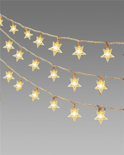 Serial String Star Lights for Decoration - Nexivo