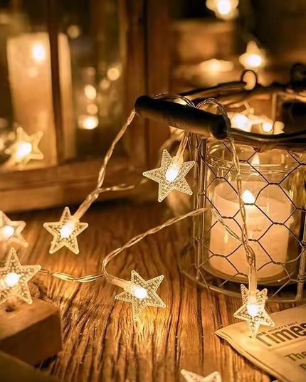Serial String Star Lights for Decoration - Nexivo