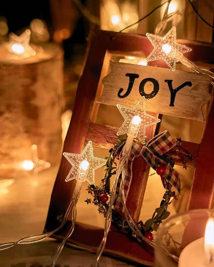 Serial String Star Lights for Decoration - Nexivo