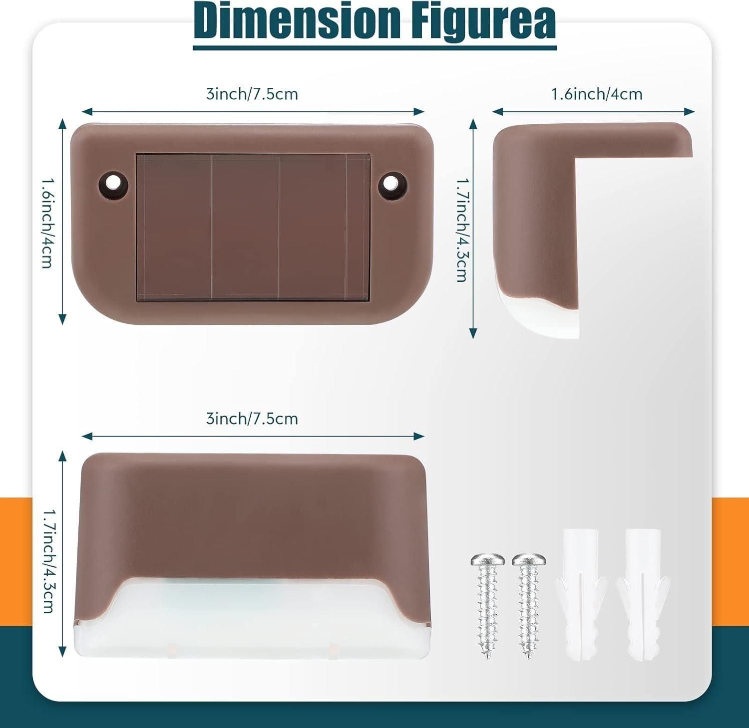 Solar Deck Lights Outdoor - Nexivo