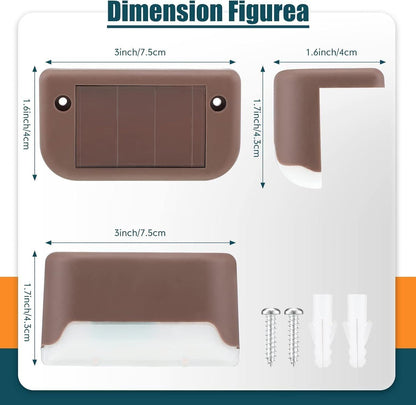 Solar Deck Lights Outdoor - Nexivo