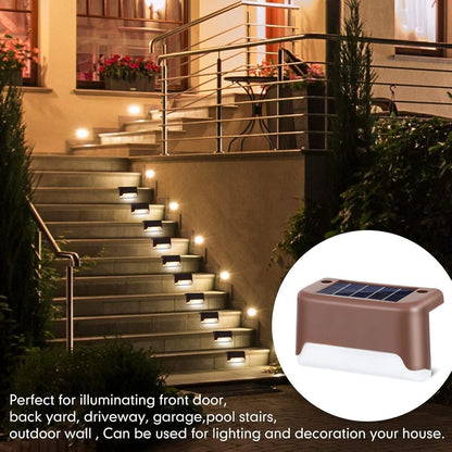 Solar Deck Lights Outdoor - Nexivo