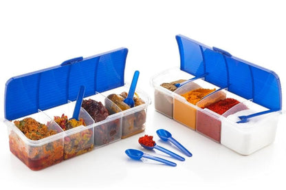 Spice Vault 4 In 1 Busy Cooks Measuring Spoons Pack2 - NexivoEdge