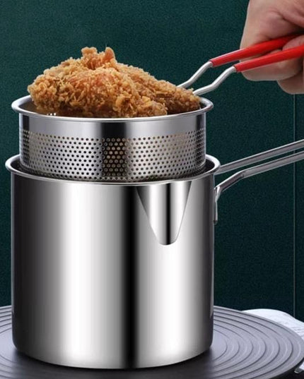 Stainless Steel Deep Fryer Pot - Nexivo