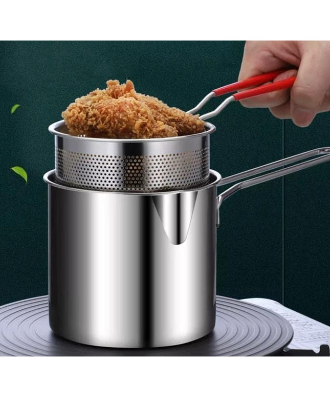 Stainless Steel Deep Fryer Pot - Nexivo