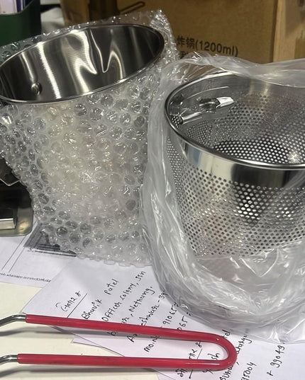 Stainless Steel Deep Fryer Pot - Nexivo