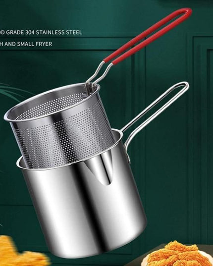 Stainless Steel Deep Fryer Pot - Nexivo