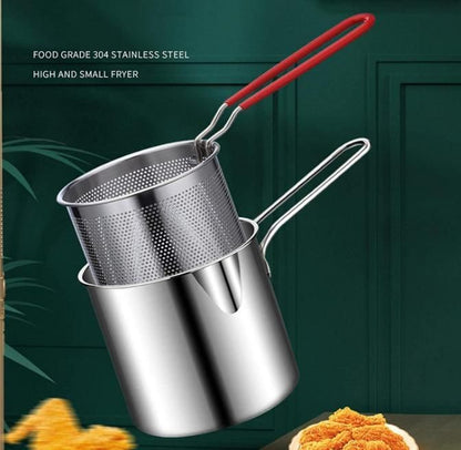 Stainless Steel Deep Fryer Pot - Nexivo
