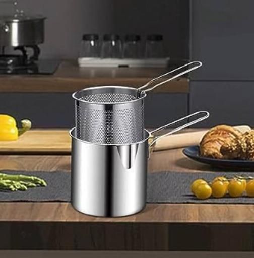 Stainless Steel Deep Fryer Pot - Nexivo