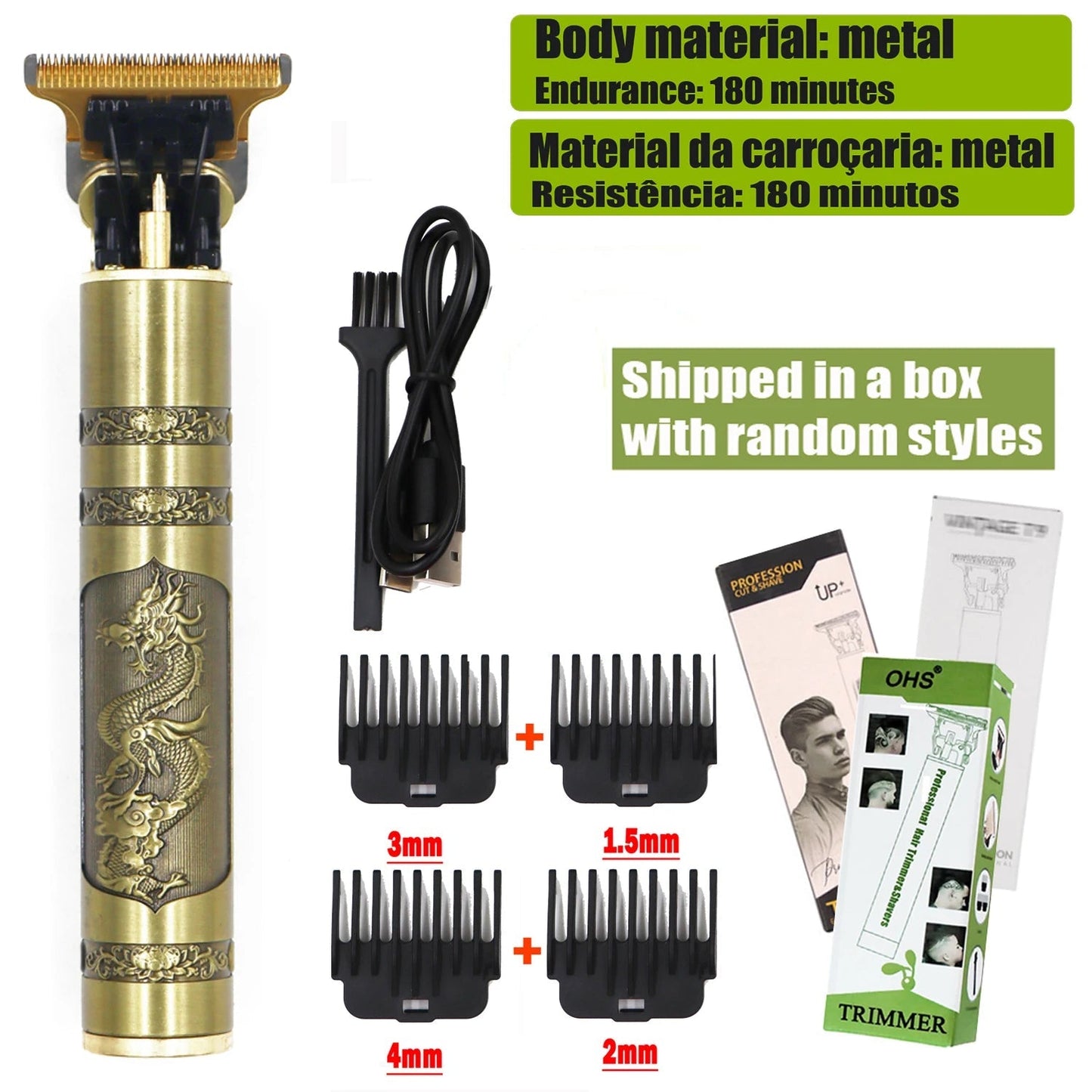 T9 Hair Clipper Repair Beard Shaving Body Hair Trimmer Clippers Electric Machine Men Haircut Machine 0mm Barber Shaver - NexivoEdge