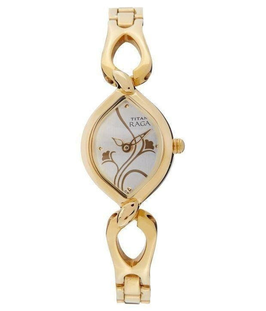 Titan Analog Silver Dial Women's Watch - Nexivo