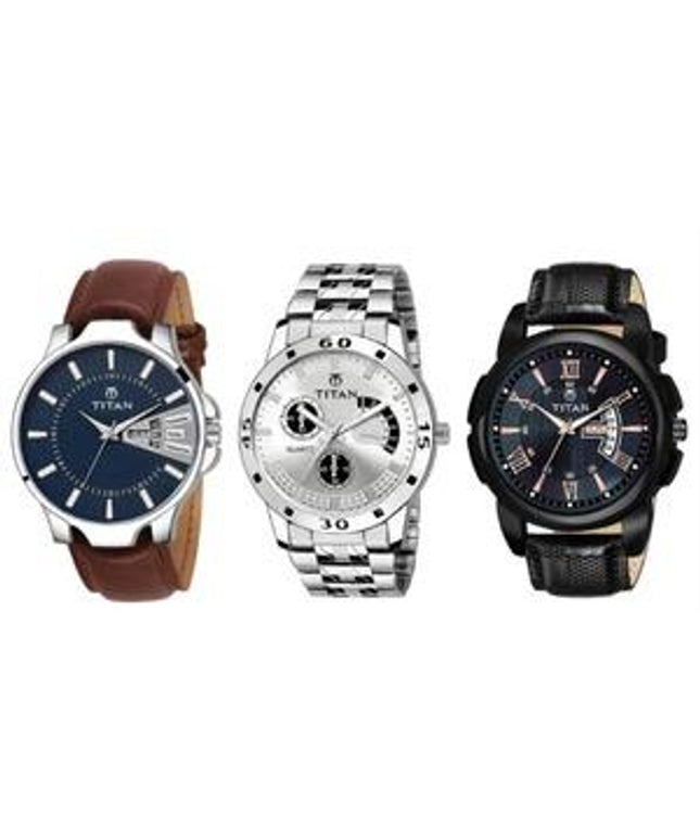 Watches Analog Black and Silver Dial Men's Watch - Nexivo
