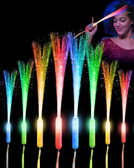 28-Pack LED Magic Glow Wands for Events