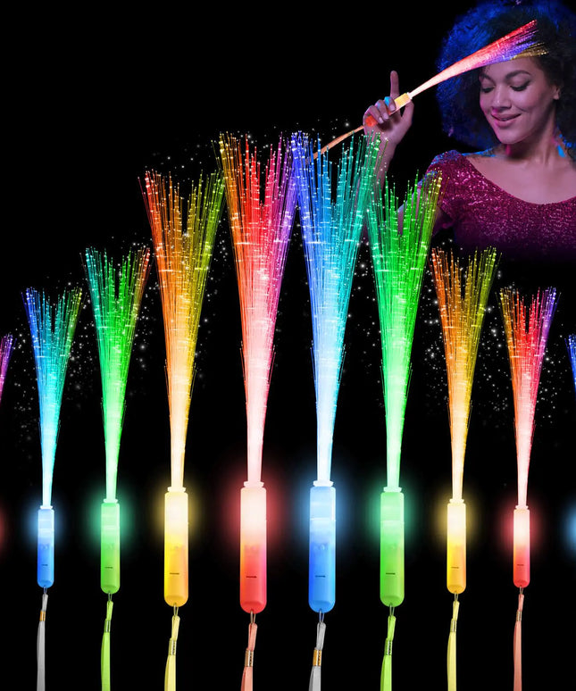 28-Pack LED Magic Glow Wands for Events